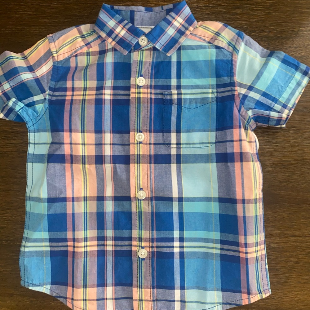 Button Down Boy Shirt